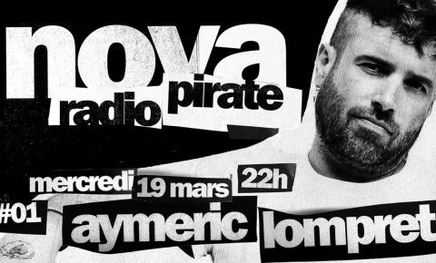 Aymeric Lompret inaugure Nova Radio Pirate