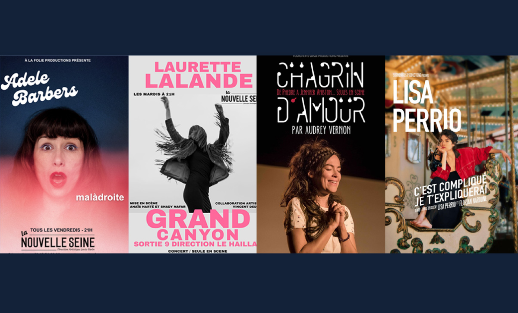 Gagnez vos places pour les spectacles à La Nouvelle Seine