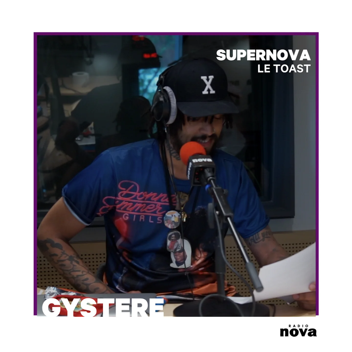 Gystere porte un Toast à la santé mentale