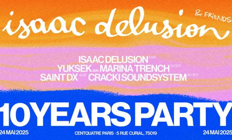 Isaac Delusion fête ses dix ans de carrière avec pleins d’invités au CENTQUATRE