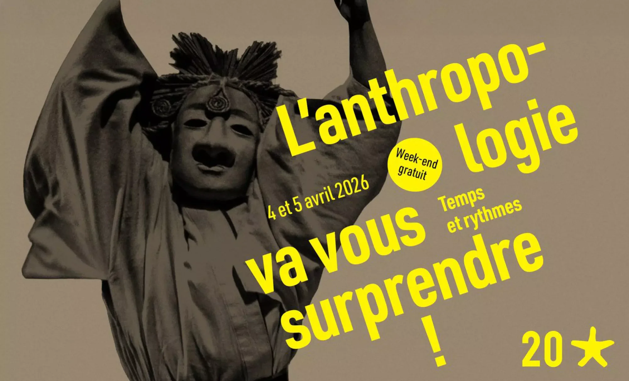 “L’anthropologie va vous surprendre ! » : un week-end exceptionnel pour fêter les vingt ans du Musée du Quai Branly – Jacques Chirac.