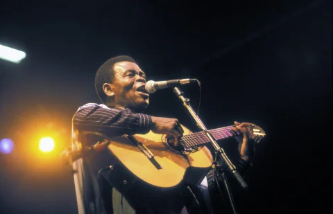 Le live de Francis Bebey à Nova en 1995