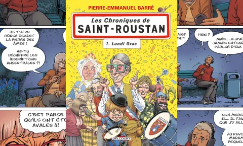 Les Chroniques de Saint-Roustan : La ville la plus connue du dimanche soir devient BD !