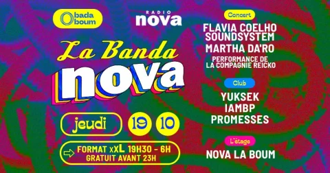 Avec Flavia Coelho Soundsystem, Marta Da’ro ou Yuksek, la Banda Nova investit le Badaboum !