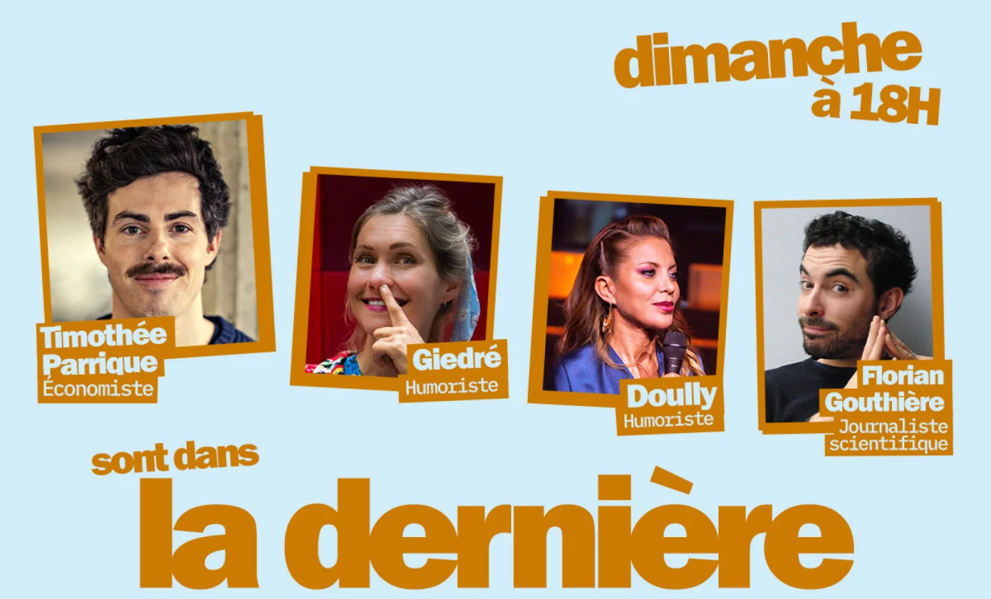 Timothée Parrique, Giedré, Doully… Les invité.e.s de « La dernière » du 20 avril