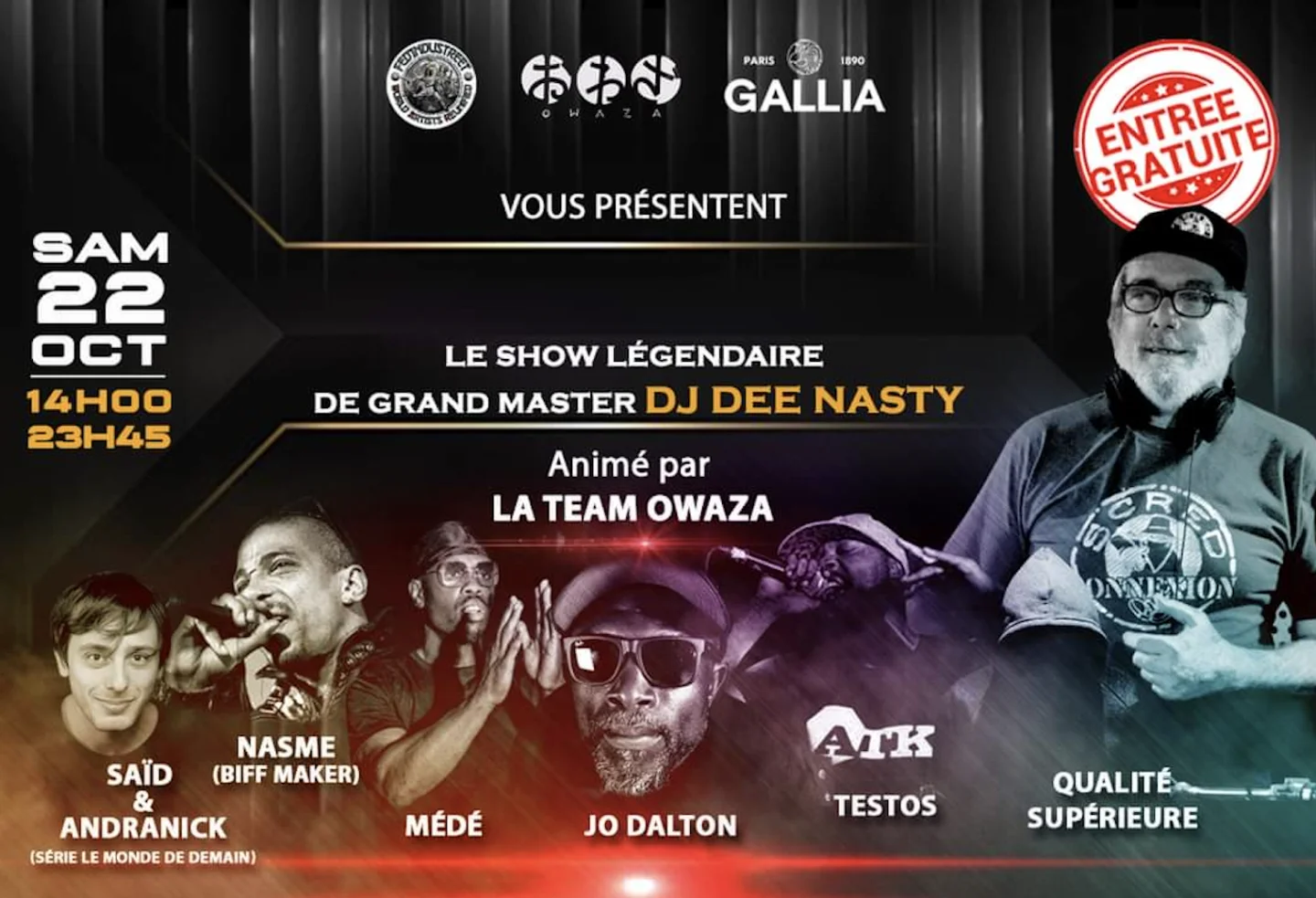 Un samedi façon Deenastyle au Bar Gallia de Pantin