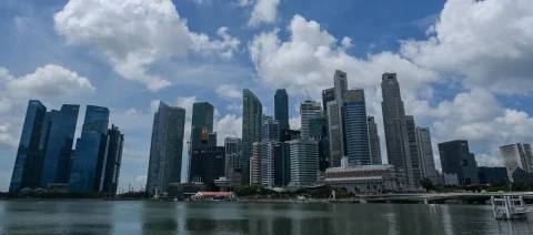 Une barrière d’îles contre la montée des eaux à Singapour
