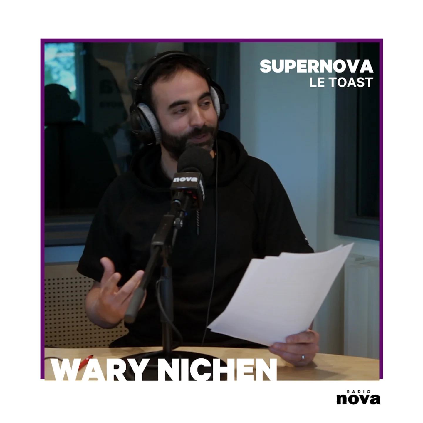 Wary Nichen porte un Toast à la réouverture (ah bon, ça y est ???)