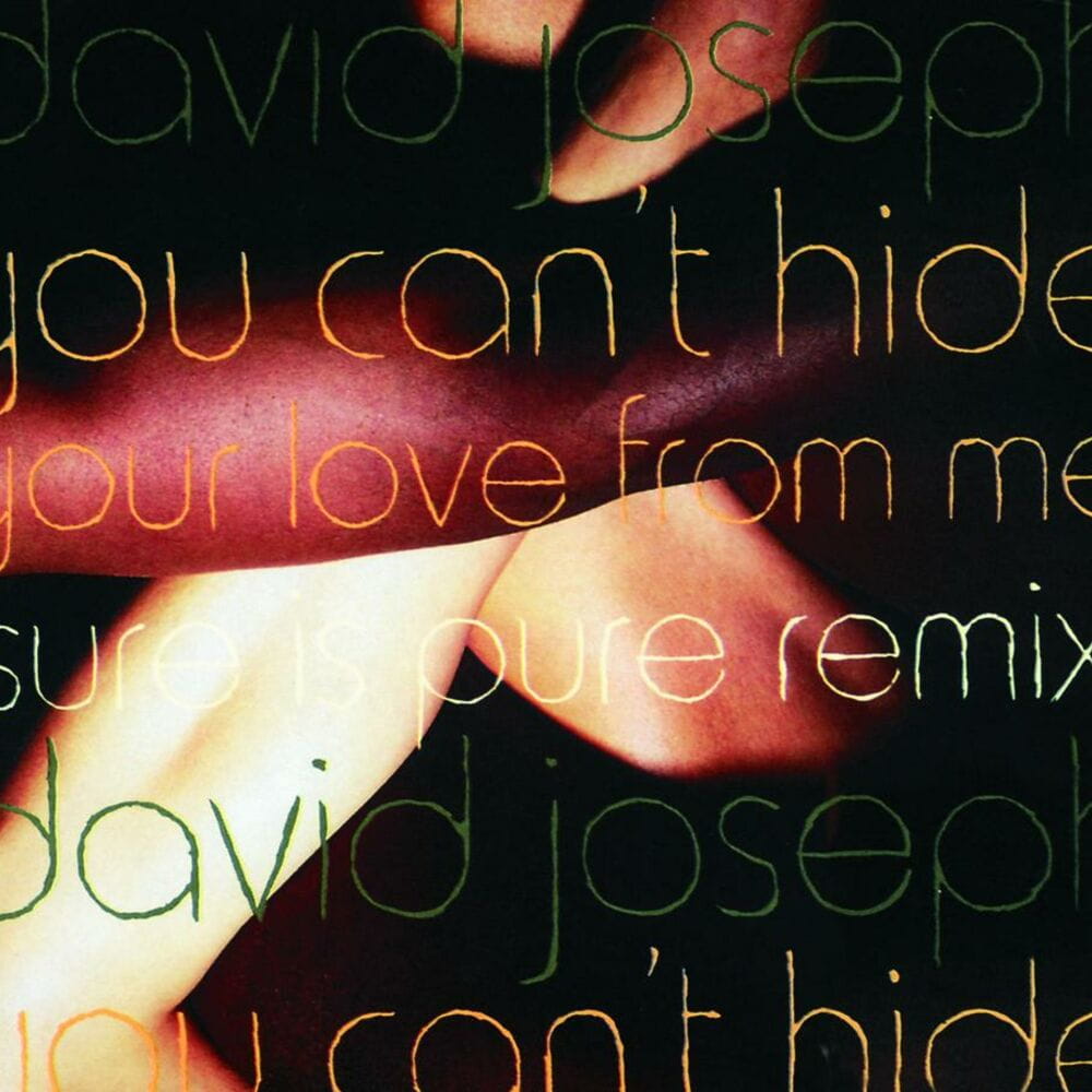 YOU CAN'T HIDE (YOUR LOVE FROM ME)
